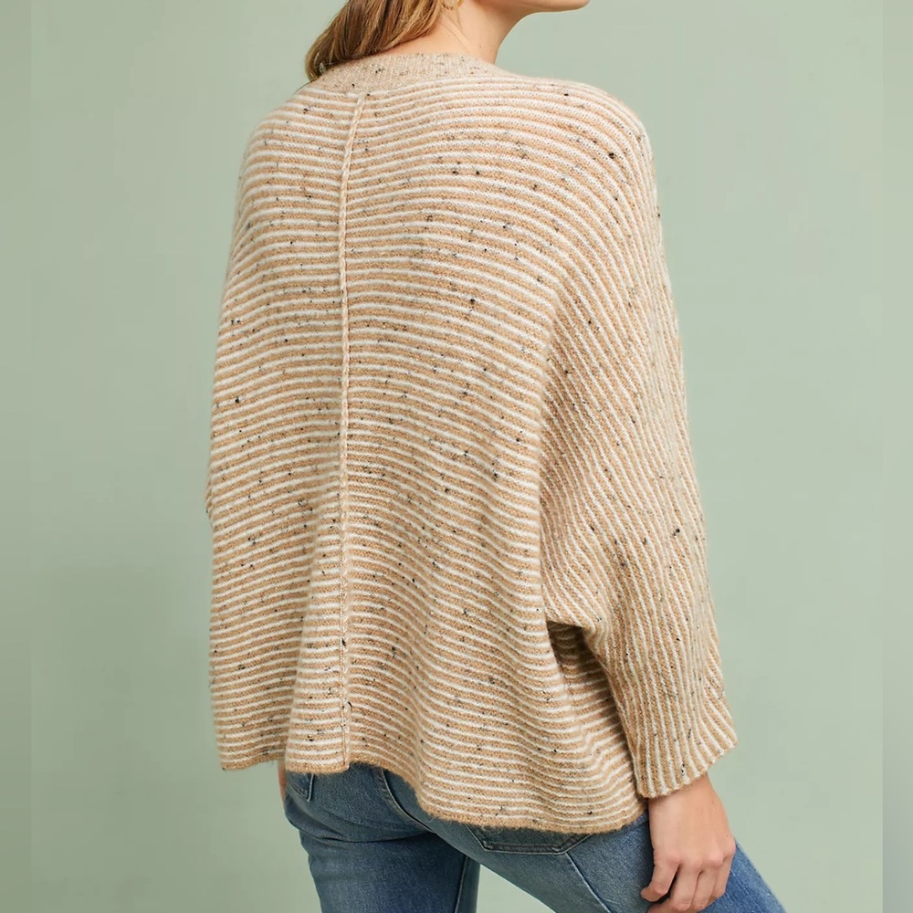 Sita Murt Anthropologie Sweater Pierce Dolman Pullover Wool Blend Oversized M - Picture 2 of 6